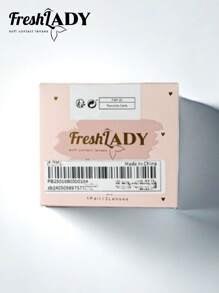 FRESH LADY 1 Pair Natural Honey Color Soft Contact Lens Caramel Whirl 14.00mm For Daily Wear Cosmetic Lenses Yearly Disposable