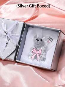 1Pc Crystal Bear Doll Series Đồ trang trí gấu thủy tinh tinh tế, Tượng dễ thương Trang trí nhà cửa, Quà tặng bộ sưu tập động vật để bàn, Hộp quà trang trí tinh tế Thời trang phổ biến Gấu pha lê dễ thương Ngày của mẹ, Ngày lễ tình nhân, Sinh nhật, Đám cưới Quà tặng sáng tạo thủ công, Quà tặng đi kèm đám cưới Trang trí máy tính để bàn, Trang trí phòng ngủ Phòng khách, Quà tặng cho bạn bè, Quà tặng Ngày của mẹ, Quà tặng cho giáo viên, Quà tặng cho bố mẹ - Nhiều màu - Xem 3