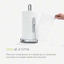 simplehuman Porta servitoallas Cocina con Brazo Tensor, Acero Inoxidable Cepillado - acero inoxidable dorado - Ver 5