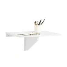 SoBuy FWT03 Wall-Mounted Folding Table, Kitchen Table, Children's Furniture, Laptop Table, Dining Table, Desk - White - View 4