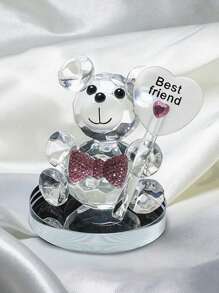1Pc Crystal Bear Doll Series Đồ trang trí gấu thủy tinh tinh tế, Tượng dễ thương Trang trí nhà cửa, Quà tặng bộ sưu tập động vật để bàn, Hộp quà trang trí tinh tế Thời trang phổ biến Gấu pha lê dễ thương Ngày của mẹ, Ngày lễ tình nhân, Sinh nhật, Đám cưới Quà tặng sáng tạo thủ công, Quà tặng đi kèm đám cưới Trang trí máy tính để bàn, Trang trí phòng ngủ Phòng khách, Quà tặng cho bạn bè, Quà tặng Ngày của mẹ, Quà tặng cho giáo viên, Quà tặng cho bố mẹ - Nhiều màu - Xem 8