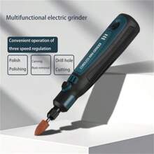 50000-100000-15000r Mini Cordless Angle Grinder Set Electric Polisher Drill Kit - 綠色 - 查看 5