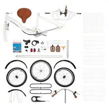 kangten 20" Dreirad für Erwachsene 20 Zoll Dreirad für Erwachsene Senioren Damen Männer Multifunktionale Fahrrad Kreuzfahrrad mit Einkaufsaufbewahrungskorb