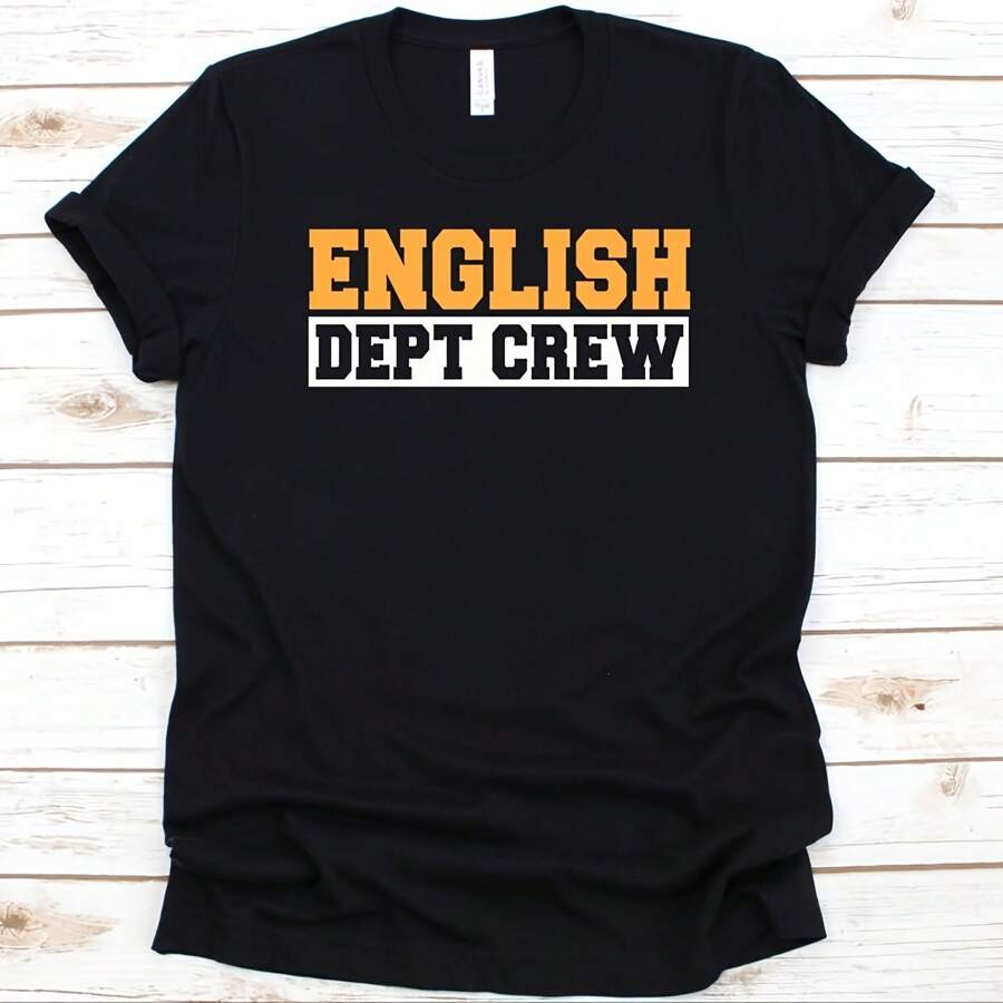 English Crew Shirt, English Language, Grammar Police Design, Gift For English Teacher, English Grammar, Orthographizer, English Subject