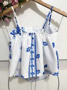 More Top Cmi Imesso Of Bnna Baha Scarf - Blue and White - View 3