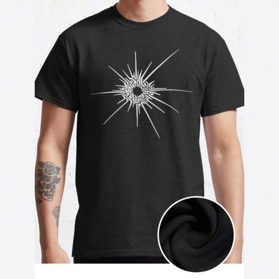 Outer Wilds™ - Eye Of The Universe (White) Classic Fun Men's Short Sleeved Personalized Comfortable Pattern T-Shirt Series Shirt - màu đen - Xem 1