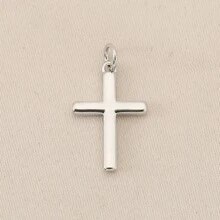 1件/3件/简约时尚十字形DIY极简风格亮铜材质镀18K可做成手链项链等各种饰品可搭配日常佩戴可赠送朋友