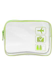 1 件/3 件透明洗漱用品旅行包，旅行携带，机场航空配件合规包，夸脱尺寸女士和男士化妆包，适用于假日海滩、浴室收纳、卧室收纳，大容量