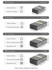 1pc Grey Visible Under Bed Storage Bag, Fully Utilizing The Space Under The Bed, Cabinet Top Storage Bag, Easily Solving Storage Problems, Flat Storage Bag, Drawer Storage Bag, Quilt Storage Bag, Clothing Storage Classification Bag, Easy To Fold, Suitable For Bedroom Storage, Bed Bottom Storage, Room Decoration, Seasonal Clothing Storage, Etc,Basket Storage,Organisers,Room Stuff,Gift Hampers,Korb,Bedroom Organiser,Organiser Basket,Stair Basket,Easter Baskets,Wood Basket,Cute Gift Basket,For Back To School - Grey - View 12