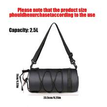 Bicycle Package Mountain Bike Front Beam Package Tube Tail Bag Waterproof Multi-Functional Riding Bag Portable Multi-Purpose Front Compact Package Body Travel Good Partner Highly Attractive Level Package Body Compact Round Easy To Carry With Shoulder Bag Use