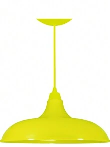 Chandelier Pendant Lamp Prato Bedd Retro Style 32cm Colors - Yellow - View 2