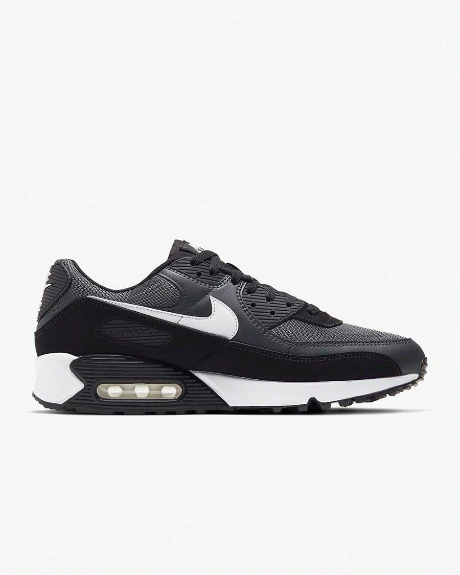 NIKE Air Max 90 - Sneakers Simple Fashion Daily Casual - IronGrey/DarkSmokeGrey/Black/White - View 1