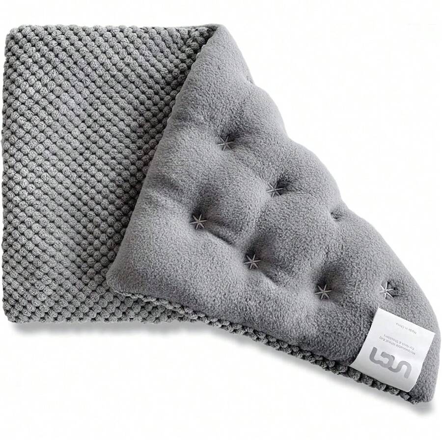 UNCN Grain Pillow Microwave For The Neck, Cherry Stone Pillow Microwave Neck Shoulder With Washable Cover, 54 X 18cm 815g - Grey - View 1
