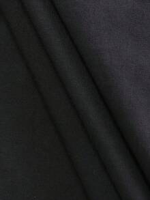 Oversized Style For Women, I Love You XOXO T-Shirt Cute Lips And Heart Design With Love Elements, Ideal For Celebrating Affection, Loose Type Shirt For Women, Perfect For Holiday Parties Or Gift Giving, Soft And Comfortable - Black - View 5