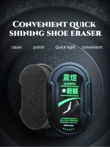 1/2/3/4pcs All-In-One Shoe Polish - With Colorless Shoe Polish, With Sponge Brush, Good Elasticity, Lightweight And Easy To Carry, That Is, Polish - Suitable For All Shoes, Regardless Of Color, Can Be Wiped Clean And Restored To The Original Color(Random Shipment Of Graphics And Text) - Multicolor - View 3