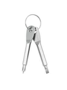1pc/2pcs Screwdriver Keychain,Wrench Keychain,Portable Screwdriver Outdoor,One Letter Screwdriver Keychain,Portable Multi-Tool Slotted Screwdriver,Key Ring Hook,Car Keychain Gifts For Mother, Father, Graduation, And Teacher - Multicolor - View 13