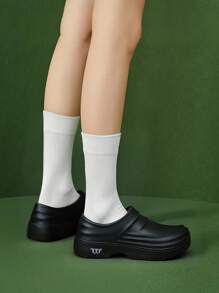 W 1 双女士防滑防水防油厨房/食品服务/酒店后室/食品厂工作鞋，软底