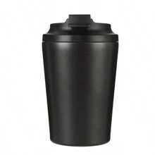 1pc Simple Portable Fashionable 350ML Stainless Steel Vacuum Insulated Coffee Cup Back To School - Multicolor - View 11