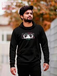 Anime Demon Kamado TanjiroSlayer Manga Kangaroo Sweatshirt Ref-0021 - màu đen - Xem 6