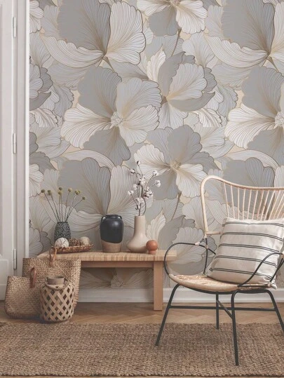 SUPSTICKER 3pcs Plant And Floral Pattern Abstract Wallpaper, Self-Adhesive, Waterproof, Removable, Ideal For Bedroom, Living Room, Dining Room, Cabinet, Desk And Home Renovation, Each Set Contains 3pcs Sized 47.24 X 15.75inchWaterproof Wall Paper,For Living Room Decor,Dorm Decor, Back To School Supplies,Halloween Decor,Renovation Stickers Peel Wall Panels,Wall Paper, Wallpapers,Spring Decoration Items Refresh Your Home,Rama Decoration Stickers Gifts Birthday Graduation