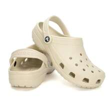 Dép bít mũi cổ điển unisex, dép sandal đế bằng Crocs dành cho cặp đôi đi biển, thoáng khí, kiểu dáng cổ điển 10001-2Y2 - 28428 - Xem 1