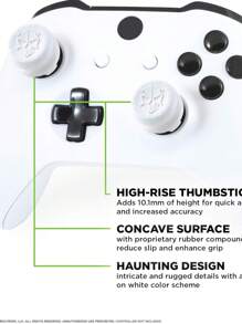 Freek Galaxy Performance 拇指握把帽硅胶摇杆帽盖适用于 XboxSeries S/X 控制器硅胶帽