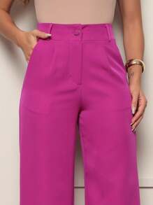 WOMEN'S PANTS SIZE S, M, L, XL - 玫瑰紅 - 查看 5