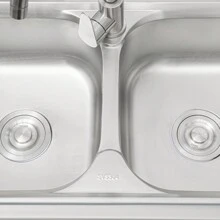 YUNRUX Kitchen Sinks - Silver - View 10