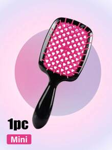 1支/2支迷你干湿两用透气梳，轻松梳理卷发，去除缠结，轻巧便携，适合所有发质。这款梳子是理发店、美容院、旅行必备的美发工具，也是返校季、度假旅行的理想之选。它适用于各种发质，是女性的必备美发用品。这款梳子可用于梳理头发、边缘梳、顺发梳等，是美发产品、美发工具、护发用品、卷发梳等产品的理想之选。它还可用于理发、美发设备、旅行等场合。 - 彩色 - 查看 16