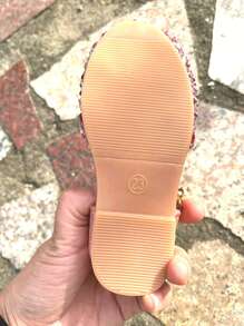 1Pair Girls Leather Shoes Spring Summer Fashion Sequins Pearl Baby Girl Shoes Kids Princess Shoes Soft Bottom Non-Slip