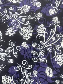 Vintage Cheongsam Bluse für Frauen, schlichtes Blumenmuster Kurzarm Slim Fit Hemd, Frühling/Sommer Neuheit