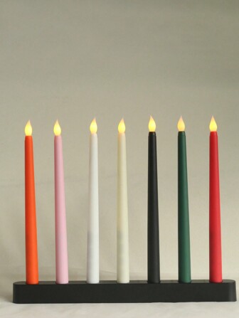 6/12PCS LED Candle Lights Flameless Electronic Tealight Battery Powered Lamps Home Wedding Party Lighting Decoration Accessories