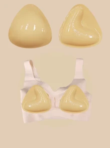 多种款式可重复使用硅胶乳头罩 - 女士隐形、粘性、防碰撞胸罩垫 - 舒适、透气且易于清洁的胸罩配件 - 彩色 - 查看 21