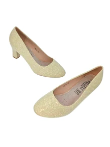 Sapatos sociais femininos confortáveis e modernos de salto alto, adequados para uso casual diário