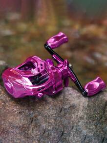 SOUGAYILANG 1pc 2 Color 18+1BB Aluminum Baitcasting Fishing Reel With 7.2:1 High Speed Gear Ratio And Magnetic Brake System, Fishing Tackle For Freshwater And Saltwater - Multicolor - View 9