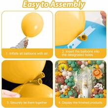 126pcs Forest Animal Theme Party Balloon Wreath Kit, Green Balloons With Lion Head, Monkey Head Foil Balloons, Suitable For Birthday, Spring Outing, Zoo Opening Ceremony, Outdoor Hunting Event Party Decoration