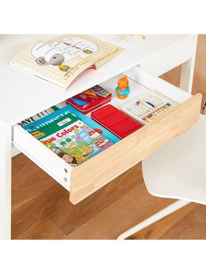 SoBuy Bureau Shelves, Computer Desk, Office Work Home Office, Corner White, Approx. 100x95x59cm (WxHxD), FWT106 view 9