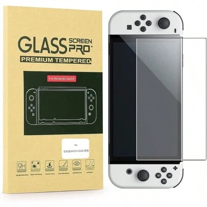 Película De Vidro Novo N Switch Oled - Tela Completa