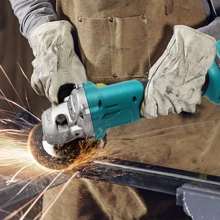 Mini Angle Grinder, 12V Low-Noise Rechargeable Lithium Battery Angle Grinder, Micro Polishing Machine, Electric Cutting Machine, One Handed Operation, High Power, Can Cut Metal Steel, Polish Rust Removal, And Polish Wood. Efficient Work, Equipped With Free Parts Tools - 2 Batteries Blue - View 7