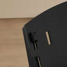 SoBuy HFST02-BR, Armchair Leisure Relax Chair Living Room Chair In Mortise And Tenon Structure, Brown - Black - View 8