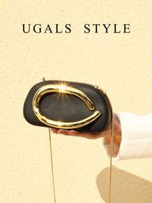 奢华情人节 Ancora 红色盒子包女士派对舞会贝壳夹盒晚宴手拿包亚克力透明手拿包防水斜挎包 Tready 新娘包，非常适合派对、婚礼、晚宴/宴会，搭配婚纱、礼服、舞会礼服、生日礼服、女士礼服派对