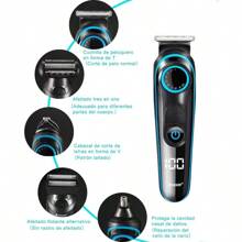 Afeitadora Eléctrica, Sebami Multi Kit Máquina recortadora de barba 5 en 1 rasuradoras para hombre Barbero Electrico Cortapelos Profesional Hombre Cortador Pelo Cortadora de Pelo Recargable Máquina de Afeitar Recortadora Barba - 1 - Ver 4