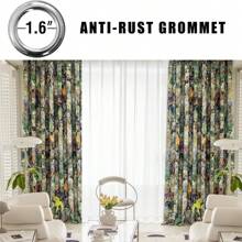 1 tấm rèm che nắng sơn dầu 150X250cm, đơn giản và thiết thực, đa năng - màu xanh lá - Xem 9