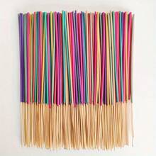 40pcs/Pack Incense Sticks - Lavender, Sandalwood, Jasmine, Sage, Rose, Milk, Dragon Blood - Natural Wooden Bamboo Sticks, Suitable For Aromatherapy, Yoga, Meditation, Home And Office Gifts Birthday Graduation