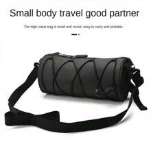 Bicycle Package Mountain Bike Front Beam Package Tube Tail Bag Waterproof Multi-Functional Riding Bag Portable Multi-Purpose Front Compact Package Body Travel Good Partner Highly Attractive Level Package Body Compact Round Easy To Carry With Shoulder Bag Use