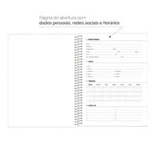 iscool Caderno Universitário Espiral Capa Dura De Profissões Teologia - Preto e Rose Gold - Visão 5