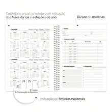 iscool Caderno Universitário Espiral Capa Dura De Profissões Teologia - Preto e Rose Gold - Visão 6