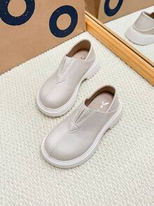 Scarpe da principessa con suola morbida, stile vintage britannico, con motivo a cuore, carine e adatte ai bambini, ottime per le esibizioni