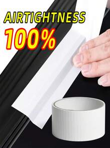 1 rol winddichte tape, zelfklevende geluidsdichte afdichting, raamafdichting, winter winddichte tape, accessoires voor het blokkeren van koude wind, tape op basis van leerreparatiedoek, waterdichte zitkussens voor elektrische auto's met hoge viscositeit, leren stoel en bankreparatie