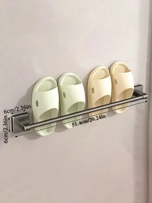 Ten nieperforowany stojak do przechowywania w łazience i wieszak na kapcie to po prostu niezbędne narzędzie do łazienki i domu! Nie ma potrzeby wiercenia otworów, łatwe wieszanie na ścianie, brak uszkodzeń ściany, nawet najemcy mogą z niego korzystać z ufnością. Unikalna konstrukcja odpływu pozwala kapciom szybko odprowadzić wodę, dzięki czemu pozostają suche i czyste przez cały czas, skutecznie zapobiegając rozwojowi bakterii.